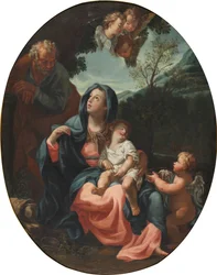 Die Rast auf der Flucht nach Ägypten